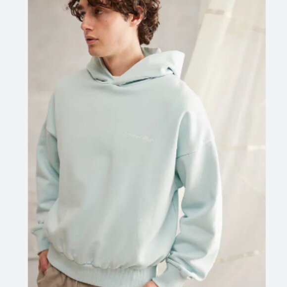 Standard Cloth Foundation Hoodie Sweatshirt in Starligh Blue Size Large - Picture 9 of 9